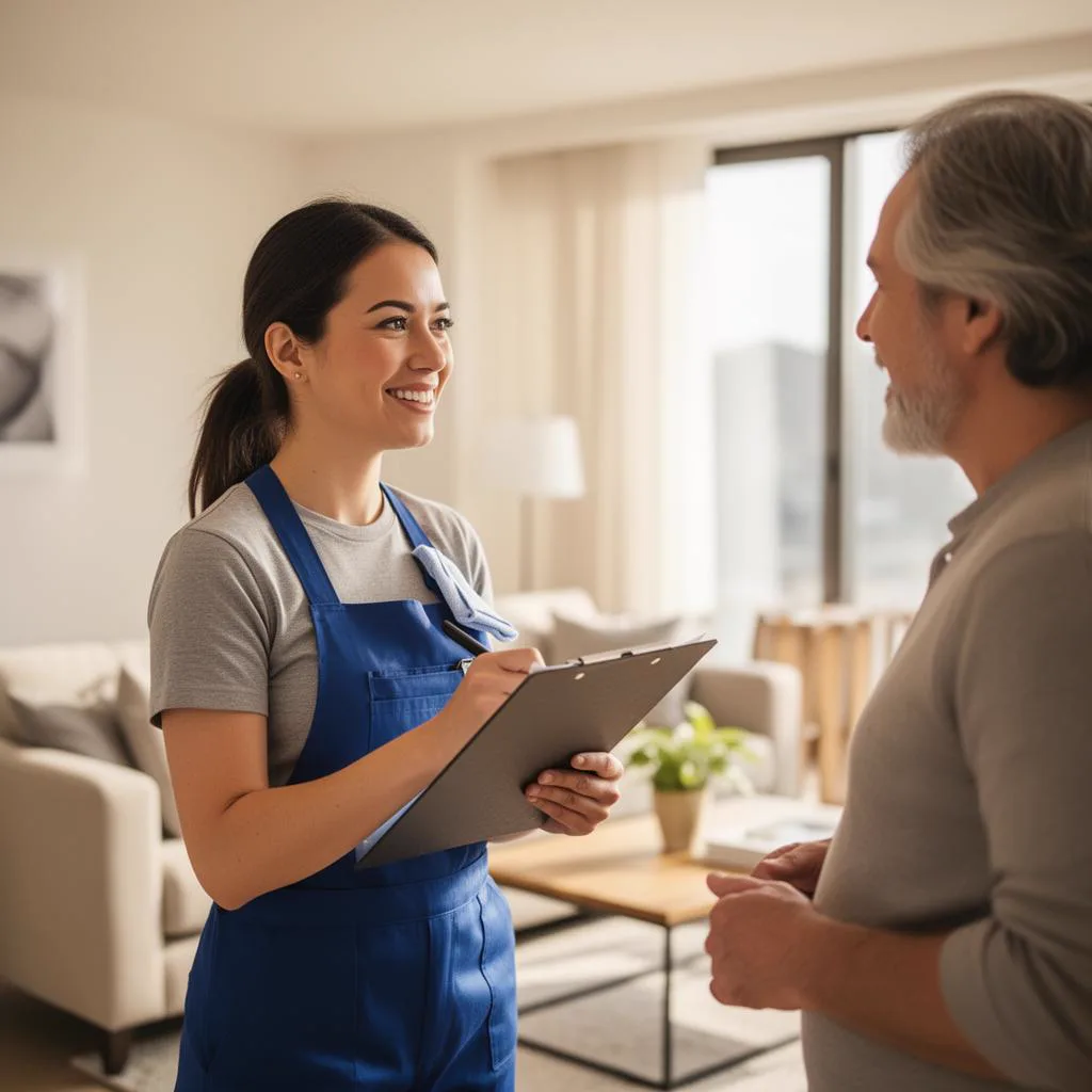 Custom cleaning consultation